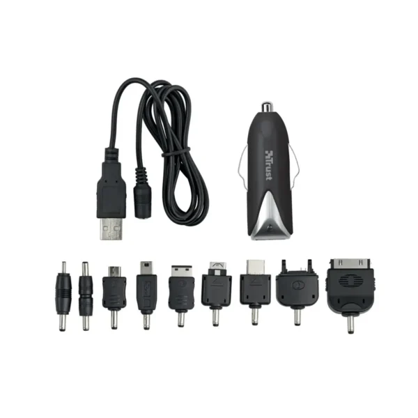 Trust Smartphone Car Charger & Cable Mobile phone, MP3 Black Cigar lighter Auto