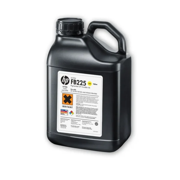 HP FB225 2-pack 5-liter Yellow Scitex Ink