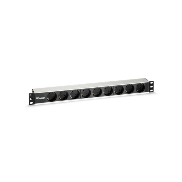 Equip 9-Outlet German Power Distribution Unit, Aluminum Shell