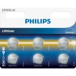 Philips Minicells Button cell CR2032P6/01B