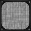 InLine Fan grid aluminum filter, black, 120x120mm