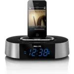 Philips AJ7030D/37 radio Clock Digital Black, Silver