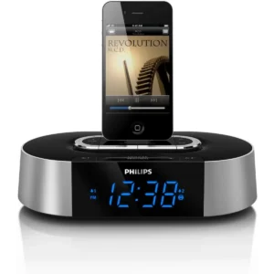 Philips AJ7030D/37 radio Clock Digital Black, Silver