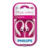 Philips SHS3213/28 headphones/headset Wired Ear-hook Crimson, White