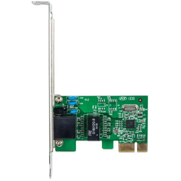Intellinet Gigabit PCI Express Network Card, 10/100/1000 Mbps PCI Express RJ45 Ethernet Card