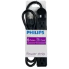 Philips SPS1060W/17 surge protector Black 6 AC outlet(s)