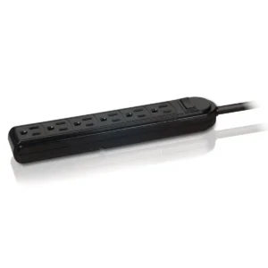 Philips SPS1060W/17 surge protector Black 6 AC outlet(s)