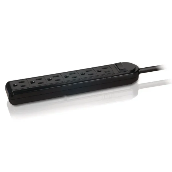 Philips SPS1060W/17 surge protector Black 6 AC outlet(s)