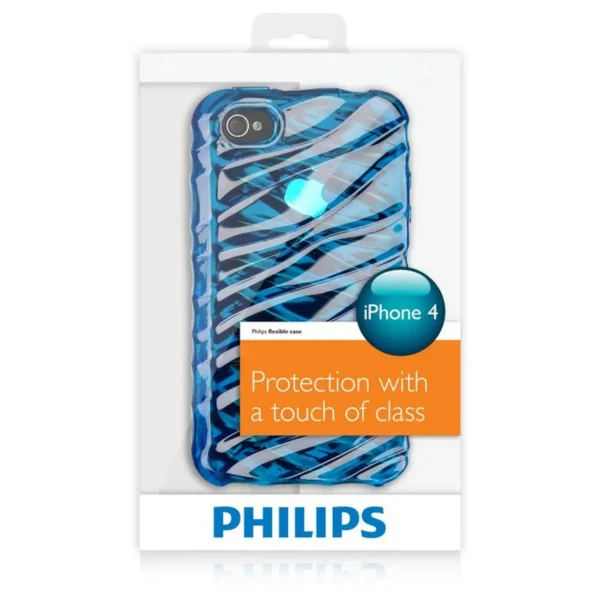 Philips DLM6306/17 MP3/MP4 player case Shell case Blue Plastic, Polyurethane