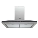 Hotpoint HKE 6 X /HA cooker hood Wall-mounted Stainless steel 780 m³/h