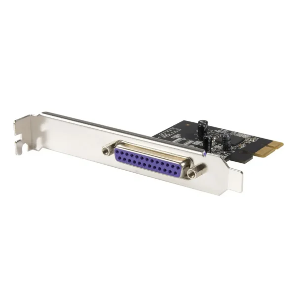 StarTech.com Newer version available PEX1P2: 1 Port PCI Express Dual Profile Parallel Adapter Card – SPP/EPP/ECP – 1x DB25 IEEE 1284 PCIe Parallel Card (PEX1P)