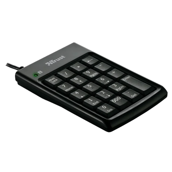 Trust Numeric Keypad & USB Hub KP-1200p