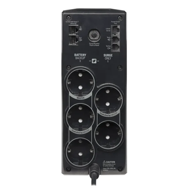APC Back-UPS PRO BR900G-GR – 900VA, 5x Schuko socket, USB