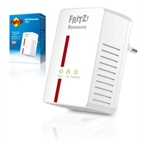 FRITZ! Powerline 500E 1000 Mbit/s Ethernet LAN Red, White