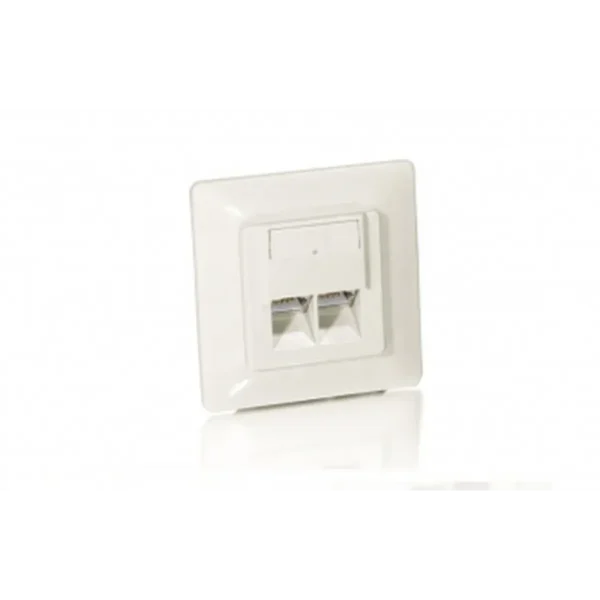Equip Cat.5e German Modular Faceplate
