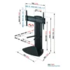 Vogel’s EFF 8340 LCD/Plasma floorstand (white)