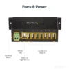 StarTech.com 7-Port USB 2.0 Hub – Metal Industrial USB-A Hub with ESD Protection & 350W Surge Protection – Din Rail, Wall or Desk Mountable – TAA Compliant USB Expander Hub