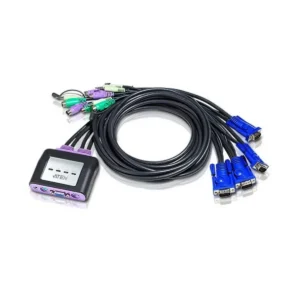 ATEN CS64A KVM switch Black