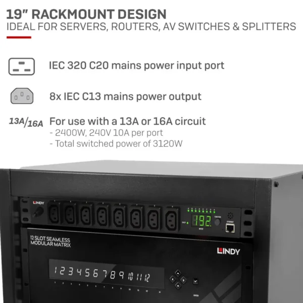 Lindy IPower Switch Classic 8