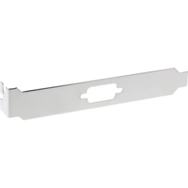 InLine Slot Bracket with hole for 9 Pin Sub-D male or female 4 pcs.