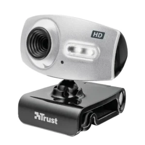 Trust eLight HD 720p webcam 1.3 MP 1280 x 720 pixels USB 2.0 Black, Silver