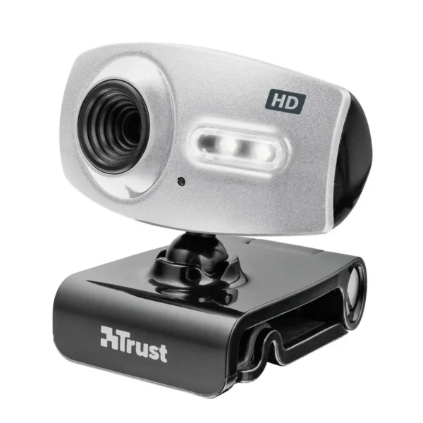 Trust eLight HD 720p webcam 1.3 MP 1280 x 720 pixels USB 2.0 Black, Silver