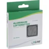 InLine Fan grid aluminum filter, black, 92x92mm