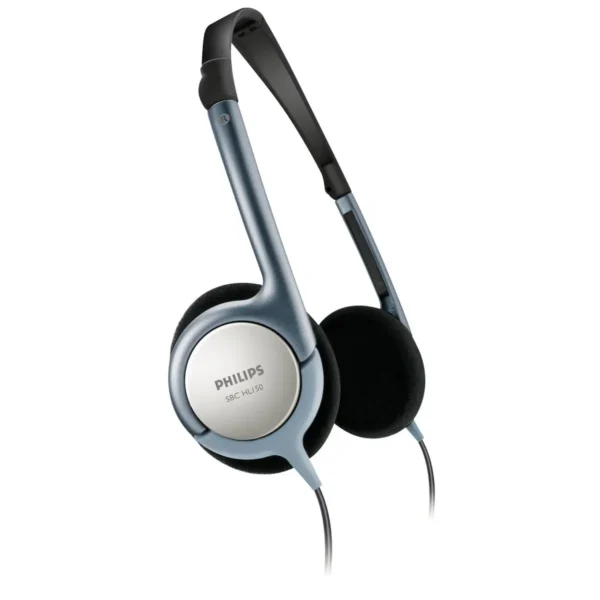 Philips SBCHL150/28 headphones/headset Wired Head-band Black, Blue, Silver