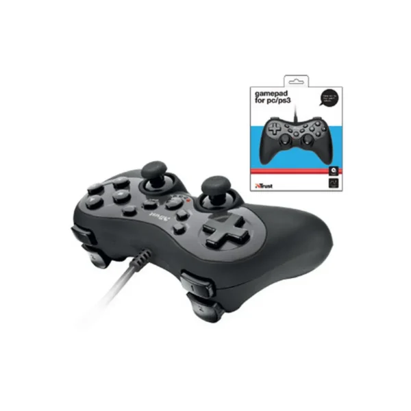 Trust 31014 Gaming Controller Black USB 2.0 Gamepad PC, Playstation 3