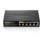 D-Link DES-1005P Unmanaged Fast Ethernet (10/100) Power over Ethernet (PoE) Black
