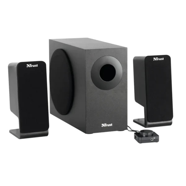Trust SoundForce 2.1 Pro speaker set 24 W Black 2.1 channels