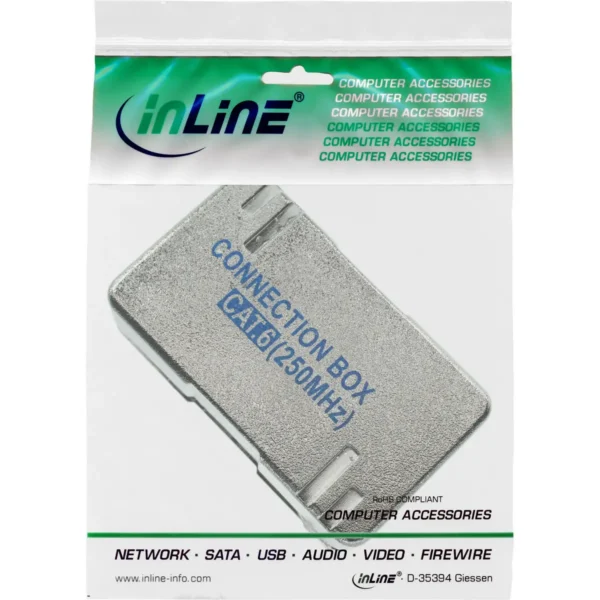 InLine Connection Box Cat.6 LSA shielded
