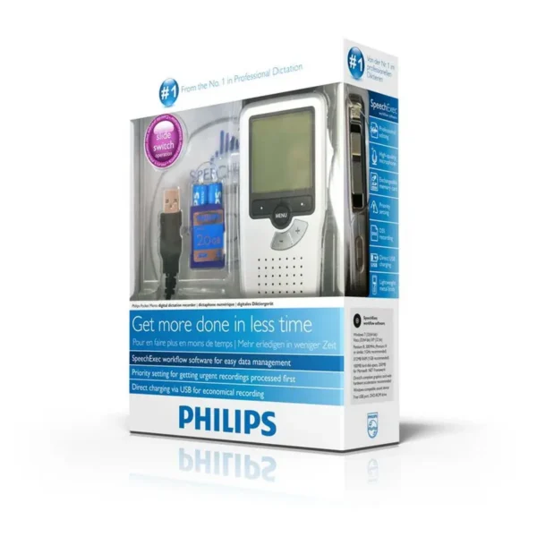 Philips Pocket Memo digital dictation recorder LFH9380/27
