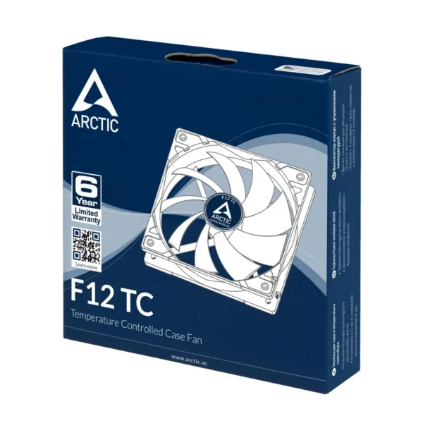 ARCTIC F12 TC 3-Pin Temperature-controlled fan with standard case