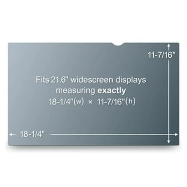 3M Black Privacy Filter for Desktops PF21.6W