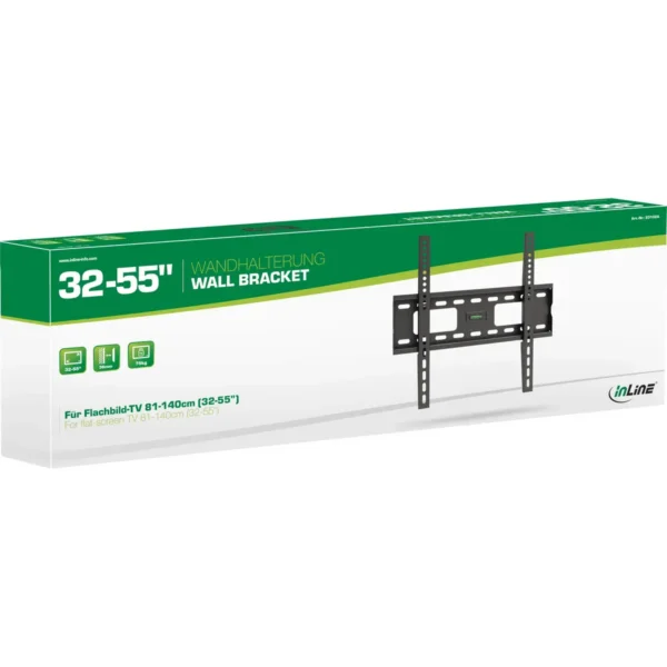 InLine Wall Bracket for TFT / LED / Plasma 81 – 140cm 32 – 55″ max. 75kg