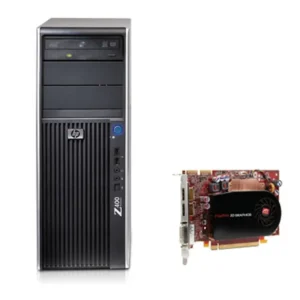HP Z400 + ATI FirePro V5700 Intel® Xeon® 3000 Sequence W3540 6 GB DDR3-SDRAM Minitower Workstation