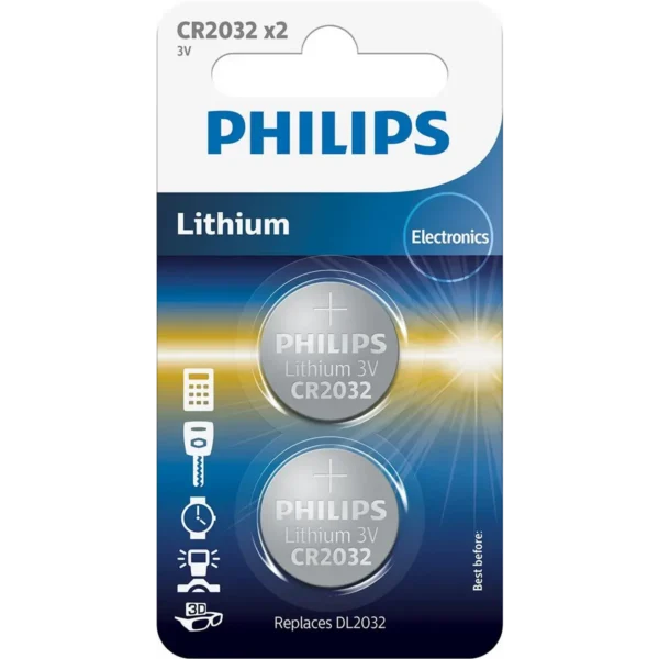 Philips Minicells Battery CR2032P2/01B