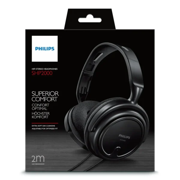 Philips Corded Audio Headphones SHP2000/10