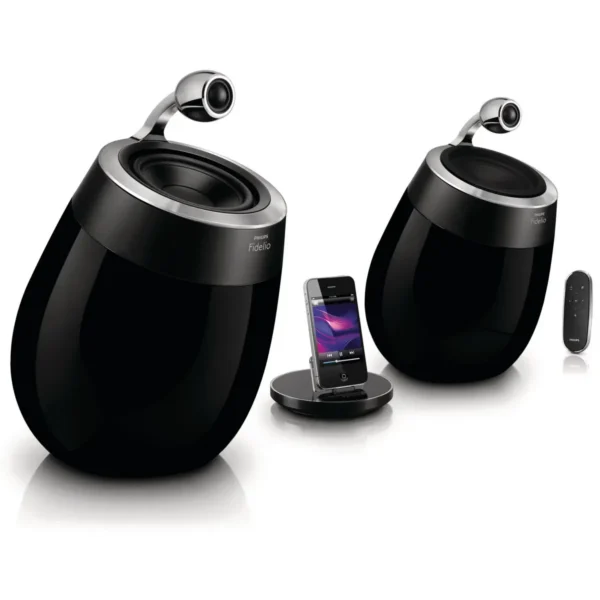 Philips Fidelio DS9800W/37 docking speaker 100 W Black