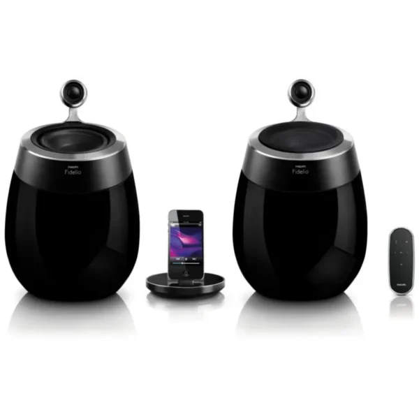 Philips Fidelio DS9800W/37 docking speaker 100 W Black
