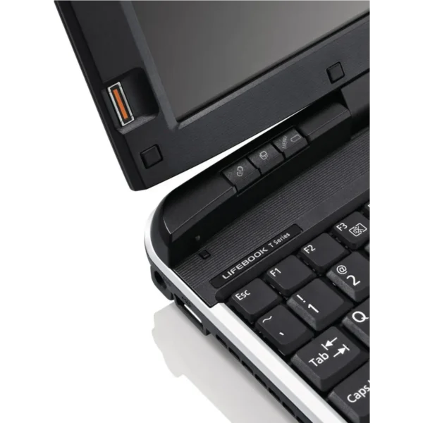 Fujitsu LIFEBOOK T580 Intel® Core™ i3 i3-380UM Hybrid (2-in-1) 25.6 cm (10.1″) Touchscreen 2 GB Windows 7 Professional Black, Silver