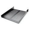 StarTech.com 2U Server Rack Shelf – Universal Vented Rack Mount Cantilever Tray for 19″ Network Equipment Rack & Cabinet – Heavy Duty Steel - Weight Capacity 50lb/23kg – 22″ Deep Shelf, Black