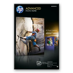 HP Advanced Glossy Photo Paper-60 sht/10 x 15 cm borderless