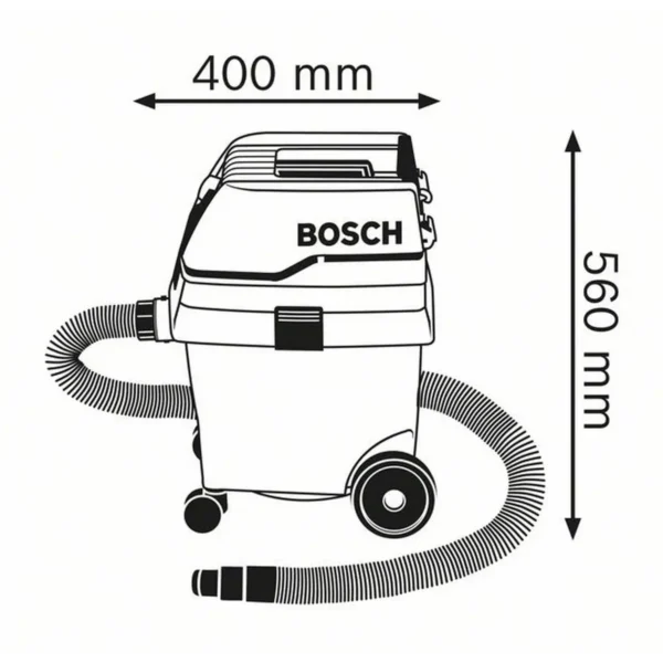 Bosch GAS 25 L SFC Professional Black, Blue, Red 1200 W