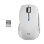 HP Wireless Comfort (Silver) Mobile mouse RF Wireless Laser