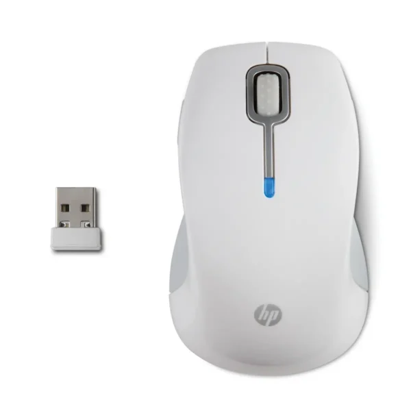HP Wireless Comfort (Silver) Mobile mouse RF Wireless Laser