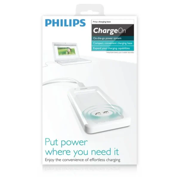 Philips ChargeOn DLP2274/17 mobile device charger Universal White USB Indoor, Outdoor