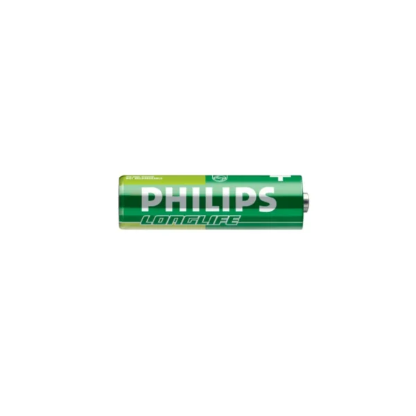 Philips LongLife R6LS4A AA Zinc Carbon Battery