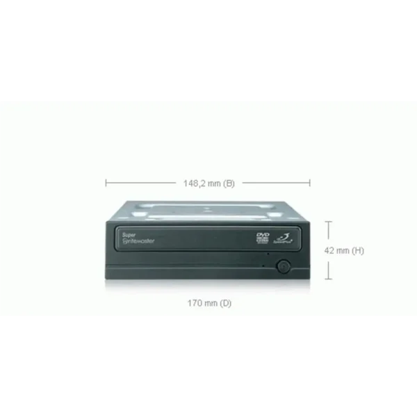 Samsung SH-S222L, Black optical disc drive Internal